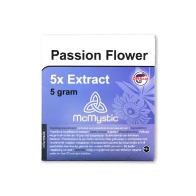 Passion Flower 5x 5 gram Front view McMystic