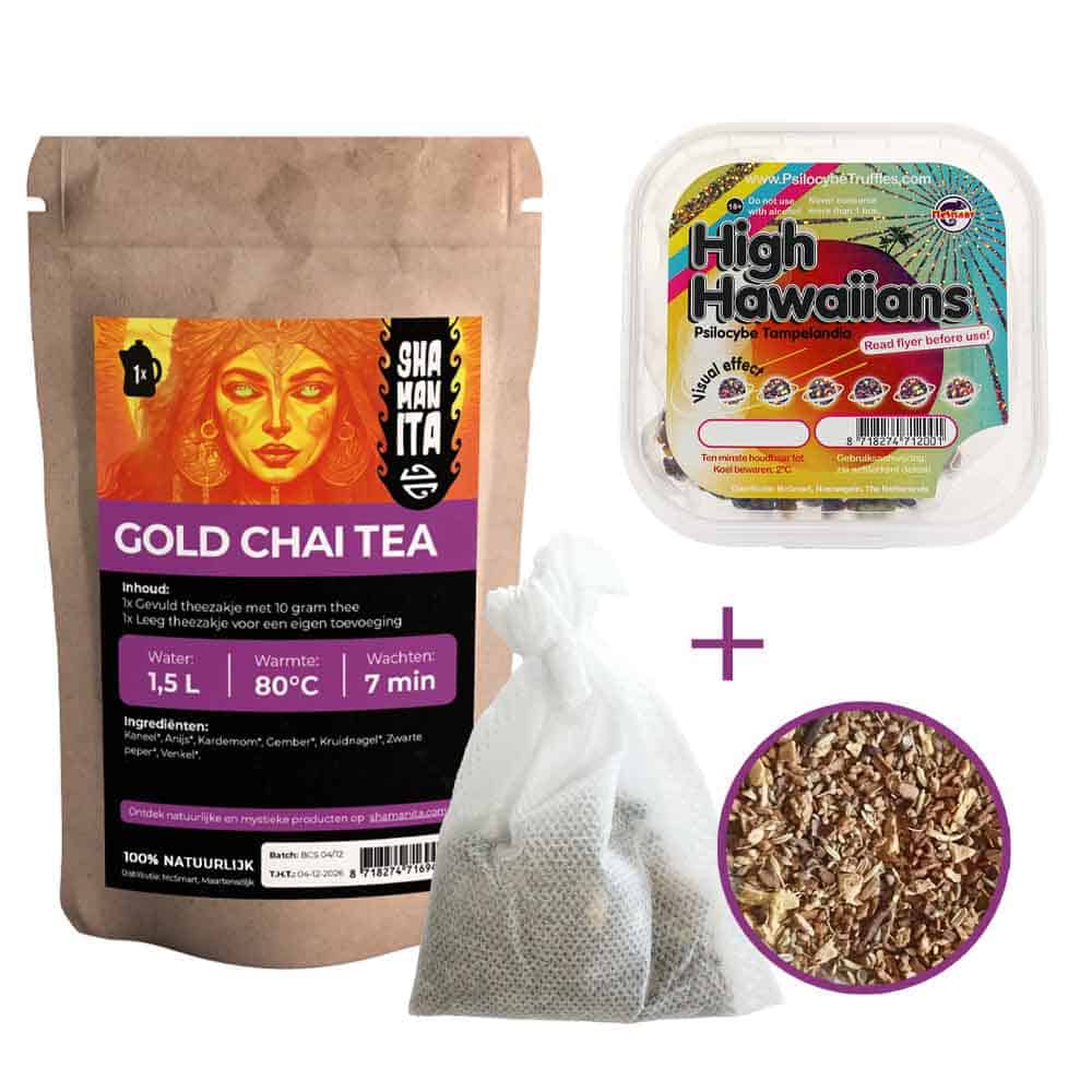 Shamanita Hero Trip Thee: High Hawaiians 25 gram Gold Chai Thee