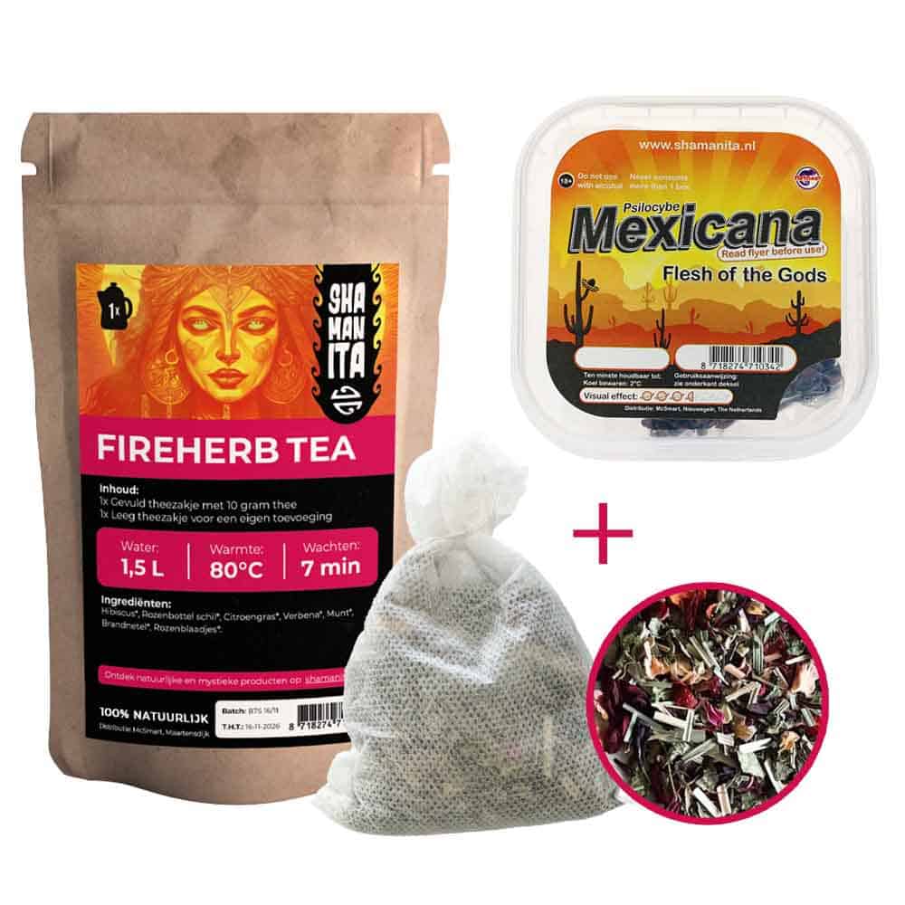 Shamanita Starter Thee: Mexicana 10 gram FireHerb Thee