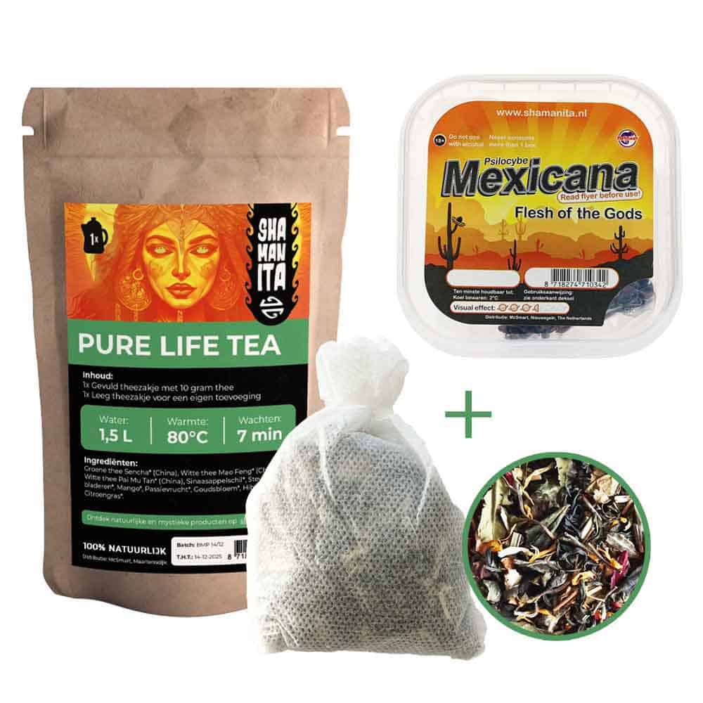 Shamanita Starter Thee: Mexicana 10 gram Pure Life Thee