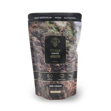 Chaga 200 gram front pouch