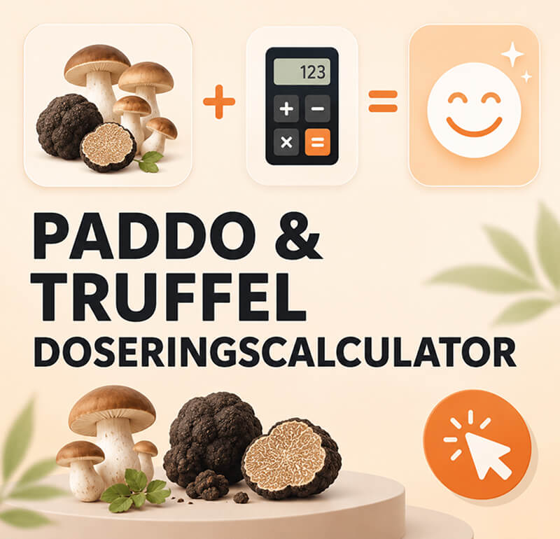 ✅ Paddo en Truffel doseringscalculator - Smartific.nl